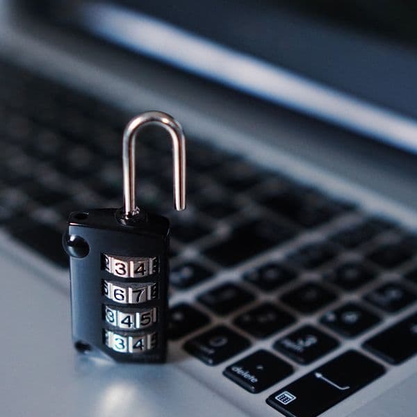Laptop with Lock