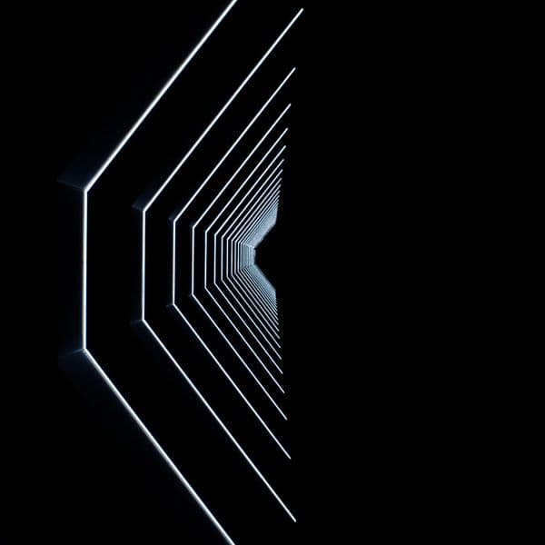 Abstract network visualisation background